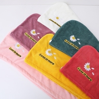 Factory Direct Selling Wholesale Wrap Quick Dry Soft Shower Spa Sustainable Terry Head Wrap Women Salon Hair Towel