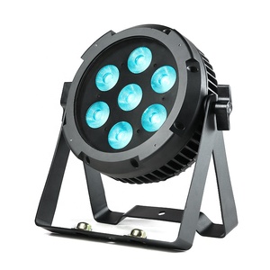 Ngoài trời lịch thi đấu 7x20W rgba + Cyan + Lime Led IP65 mệnh có thể ánh sáng sân khấu - Product Image 1