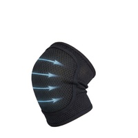 Genouillère en maille respirante légère, anti-choc, avec compression et soutien pour la course, le saut, la gym et la protection sportive pour hommes et femmes