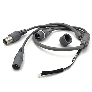 550 мм UL20761 для ПВХ изолированный коаксиальный медный проводник 50 Ом видео кабель питания DC Кнопка сброса питания-40 ~ 80 60 В - Product Image 6