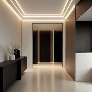 Muebles de Salón Modulares Personalizados de Estilo Moderno Minimalista Italiano, Mueble de Almacenamiento de Madera - Product Image 5