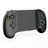 Gamepad multifuncional con diseño de iluminación RGB compatible con IOS/PS/NS/Android para controlador de juegos telescópico