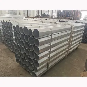 High Quality Galvanized Steel Pole Electrical Power Pole For Sale