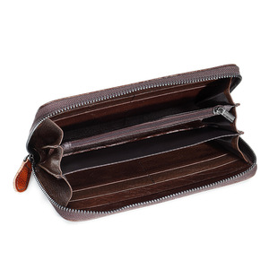 Long Wallet Purse for Women Girls Genuine Cow Leather Fashion <b>Clutch</b> Shoulder Bags Handbag Multifunction - Product Image 4