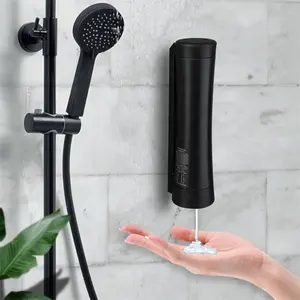 מותג פרטי זול קיר רכוב אמבטיה שמפו מקלחת ג 'ל יד לשטוף ABS פלסטיק לחץ מלון נוזל סבון Dispenser
