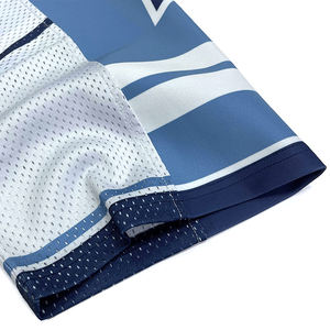 Vente en gros personnalisé surdimensionné football rue mode T-shirt hommes maille Boxy maillot de football - Product Image 4