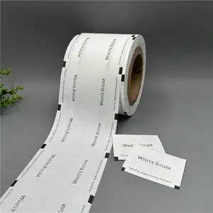 白皮牛皮纸层压塑料包装卷Pe铜版纸包装纸卷膜用于糖袋