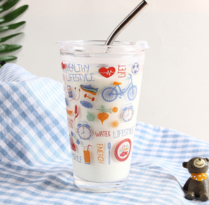 Verre d'eau de bière 16 Oz avec couvercle, impression personnalisée pour <span class=keywords><strong>anniversaire</strong></span> et noël - Product Image 6