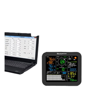 Station météo sans fil 5-en-1 intérieure/extérieure avec USB IP52, température, humidité, vitesse du vent, pluie &amp;   Stockage de données 5000