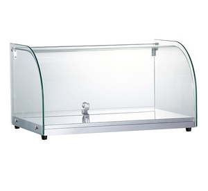 علبة عرض الطعام التجارية والضيافة من الزجاج المحيط - Product Image 1