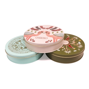 Reusable Wholesale Food Grade <strong>Tin</strong> Can Eco-Friendly Large Round Metal Box for Coffee Candy Biscuit Cake <strong>Storage</strong> <strong>Kitchen</strong> Use <strong>Tins</strong> - Product Image 4