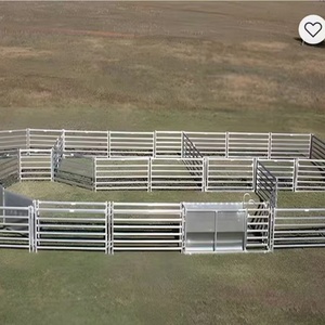 Chất lượng cao mạ kẽm thép nhẹ gia súc hàng rào bài sân thức ăn máng Panel-1x2.8m 4ft chiều cao - Product Image 4