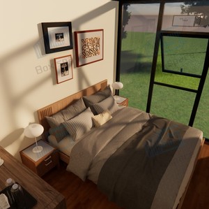 Hotel Contenedor de 18x15m en <span class=keywords><strong>Venta</strong></span>, Estructura Modular de 2 Pisos, Hotel Moderno de Lujo Prefabricado, Apartamento Contenedor - Product Image 5