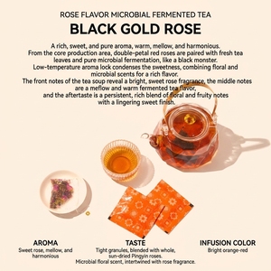 Coffrets Cadeaux de Thé Noir de Qualité Supérieure en Gros Direct Usine 150g – Échantillons de Thés Mélangés Bien-être – Sachets de Thé au Jasmin - Product Image 4