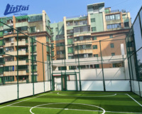 Système de clôture modulaire en panneaux de mousse composite en alliage de zinc pour sports, football, tennis, basketball, anti-collision, anti-rouille, sur mesure