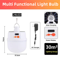 Camping Led Bombilla de luz solar Recargable Luz DE EMERGENCIA Al Aire Libre Solar Led Luz impermeable