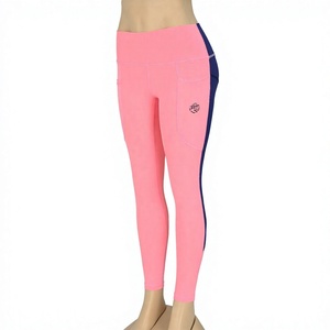 Leggings de yoga élastiques respirants légers à taille haute personnalisés Leggings de yoga à taille élastique à séchage rapide de grande taille - Product Image 1
