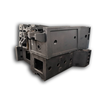 Services de fonderie sur mesure pour bases, colonnes et tables de machines-outils, moulage au sable, haute précision 0,005 mm