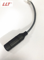 M16 RJ45 IP67 Moulé Cat5e Cat6 Étanche Ethernet 8P8C RJ45 Câble Connecteur pour signal