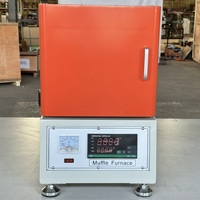 Four à moufle électrique économique pour la fusion, équipement de chauffage 1200 degrés, garantie 1 an