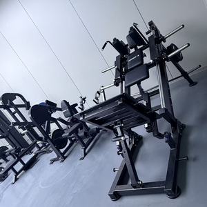 Máquina de Sentadillas Inclinada a 45 Grados Power X Comercial, con Soporte para Pesas, Respaldo Angulado, Patas de Acero Resistente, Equipo de Gimnasio - Product Image 3