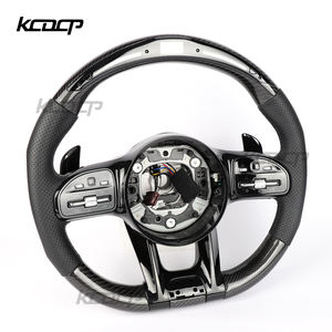 Ajuste para <span class=keywords><strong>Mercedes</strong></span> Benz S300 S320 S500 G500 G55 G350 W222 W213 W221 W205 W204 W212 volante de fibra de carbono LED - Product Image 5