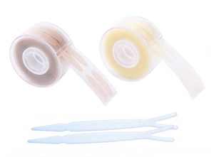 JULONG 600pcs/set <strong>Eyelid</strong> <strong>Tape</strong> Stickers Invisible Double <strong>Eyelid</strong> Stickers Transparent Beige Stripes Self-adhesive Natural Eye <strong>Tape</strong> - Product Image 2