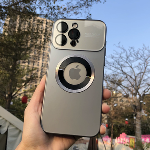 เคสโทรศัพท์แบบออโต้โฟกัสสำหรับ <span class=keywords><strong>iPhone</strong></span> 17 <span class=keywords><strong>Pro</strong></span> เคสพรีเมียมพร้อมฟิล์มเลนส์แม่เหล็กป้องกันรอยนิ้วมือสำหรับ <span class=keywords><strong>iPhone</strong></span> - Product Image 6