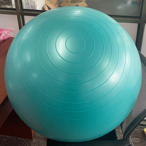 Ballon de yoga anti-éclatement en PVC souple écologique de 65 cm pour la grossesse, l'accouchement et l'entraînement physique en salle de sport, avec pompe et bouchon BSTAR - Product Image 1