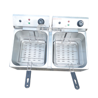 Friteuse à frites électrique, en acier inoxydable, Mini, appareil à friture des donuts, vente en gros,
