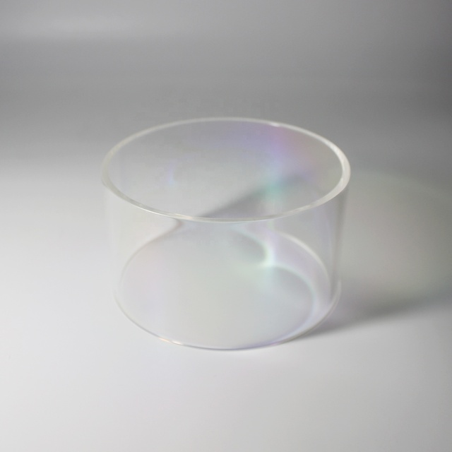 VY OEM Custom High Precision Optical AR Coated Sapphire Lidar Protective Cover Glass Tube for Laser