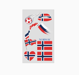 Autocollants de tatouage du drapeau du Portugal en gros, divers matchs de football, équipe de cheerleading, assistance, autocollants de tatouage temporaires pour le visage - Product Image 5