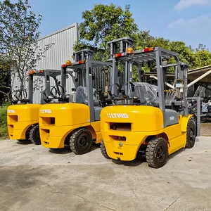 Brand New Gas Lpg Forklift 4ton 4000kg Gasoline Forklift With Optional Pull Push