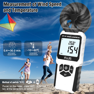 Đo lường cao độ chính xác <span class=keywords><strong>LCD</strong></span> hiển thị công nghiệp tốc độ gió Meter thuyền không dây kỹ thuật số máy đo gió - Product Image 5