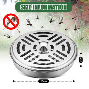 Boîte à spirales anti-moustiques portable de haute qualité, résistante au feu, pour la maison et l'extérieur - Product Image 3