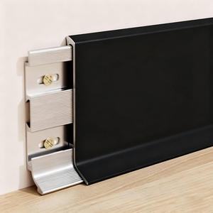 Profil de plinthe mural en aluminium au design moderne, plinthe décorative pour <span class=keywords><strong>sol</strong></span> - Product Image 1