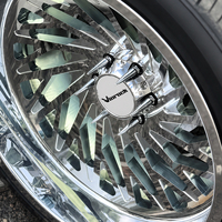 Roda Viorock Heavy Duty Pickup Dually 22x8.25 24x8.25 26x8.25 28x8.25 Polish10x225 8x6.5 untuk F350 Ram3500 Silverado3500HD F450