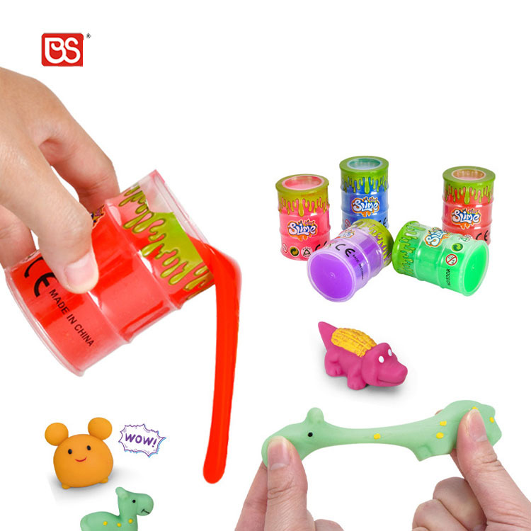 Игрушка для снятия стресса BS, пушистые Стрейчевые цветные Волшебные слаймы «сделай сам», набор Tik Tok, сделай сам, покупайте их для детей