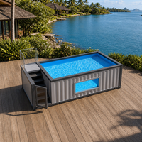 Piscine hors sol préfabriquée en fibre de verre de 20 pieds pour jardin familial – Nouveauté 2026 – Vente chaude