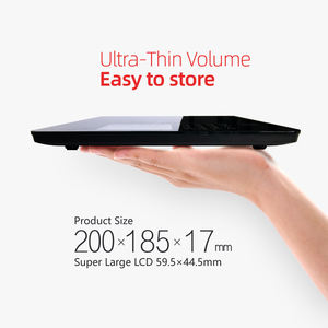 캐니 유리 플랫폼 디지털 칼로리 계산기 스마트 영양 사실 식품 저울 5Kg 11Lb - Product Image 4