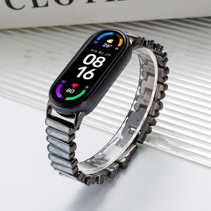 Correa de <span class=keywords><strong>Reloj</strong></span> para <span class=keywords><strong>Xiaomi</strong></span> Band 10/9/8, Correa de PVC de Color Irregular para Mujer, Estilo Simple y Exquisito, Gran Venta - Product Image 5