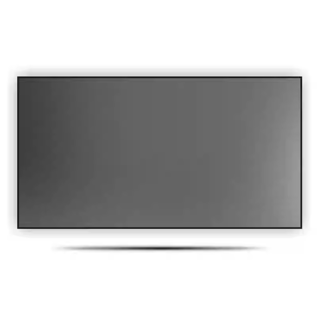 OEM 4k Black Diamond HD Home Cinema ALR Ambient Light Wall Mounted Projection Screen for Long Throw