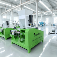 Extrudeuse de nourriture pour poissons de type sec à haute efficacité, machines de traitement de nourriture pour poissons à petite échelle