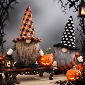 Muñeco de Trapo Súper Suave de Gnomo sin Rostro para Halloween, Peluche Decorativo para el Hogar, Regalo, Fabricado por Name - Product Image 4