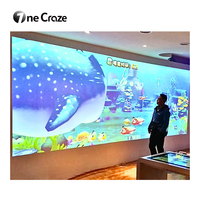 用于增强现实的新型软件 Ocean Kid Painting 互动式 3D 墙面投影游戏，包含 7 种场景游戏