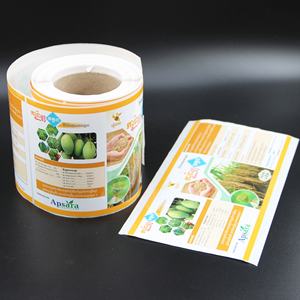 Waterproof Paper Custom Logo Printing Service Adhesive <strong>Label</strong> Sticker Roll Packaging <strong>Labels</strong> Food Bottle Pack Stickers - Product Image 5