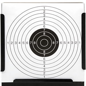 Bestseller: Supporto per Bersagli in Acciaio 14x14cm, Profondità 4cm, Include 20 Bersagli per Allenamento, Accessorio per Azzeramento - Product Image 6
