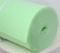 Media Filter Udara Pra-Penapis Aoris New Needled Roll, Bahan Polyester, Efisiensi G3G4, Laju Aliran 35 CFM, Konstruksi Dapat Disesuaikan, Untuk Penggunaan