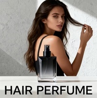 Spray de parfum pour cheveux de luxe personnalisé pour femmes - Pack de 3 - Taille standard - Écologique - Longue durée - Parfum frais floral boisé fruité