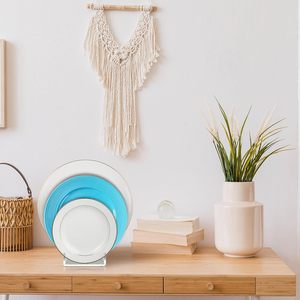 Wholesale Wholesale Plastic Acrylic 4-Tier Multifunction Desktop Lab Disc Dispenser Petri <b>Dish</b> <b>Rack</b> Holder - Product Image 6